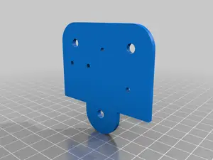 Ender 3 hotend backplate and Microswiss clone