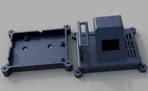 Arduino Uno R3 Case with OLED Screen and Battery Holder