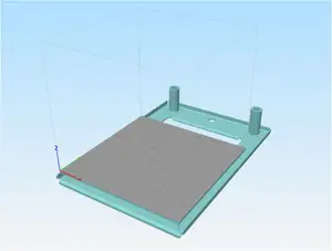 TRONXY D01 bed STL model