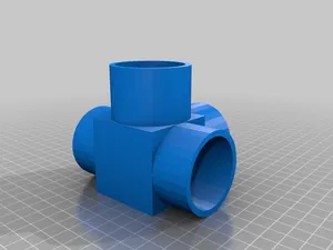 40mm PVC Pipe FPV Tower connector joint (Sleeve style)