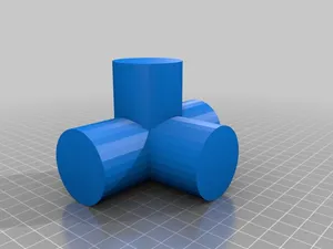 40mm PVC Pipe FPV Tower connector joint (Peg style)