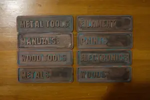 Shop Nameplates