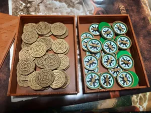 Lost Ruins of Arnak Coin and Compass Models