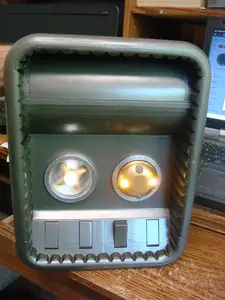 1950's Robby the Robot mechanical Heart Box
