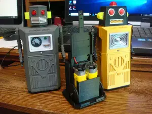 Mini robot dual gearmotor drive base