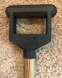 Snow Shovel Handle (OpenSCAD)