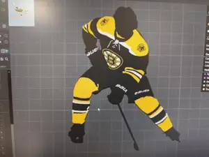 boston hockey player topper