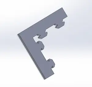 4040 Aluminium Profile Mount Template