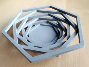 Hexagon fruit bowl