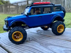 SCX24 Wide Beadlock Wheels