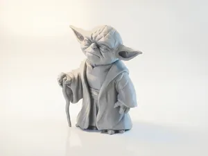 Yoda Figurine Star Wars Collectible 3D Printable