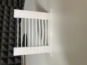 Temperature tower with bridging test | PLA GCode included