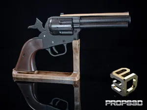 Single Action 6 Shooter Rubber Band Gun