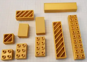 Montini building bricks Two Pip Set (Lego Compatible)