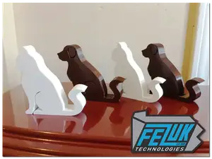 Cat and Dog Phone Stand