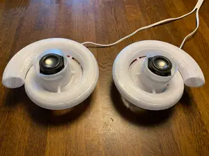 Shell Speaker (Back loaded horn) for 1" full range unit
