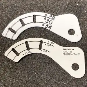 Shimano road 12 speed adjustment gauge