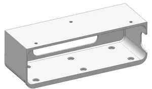 Logitech Z906 Control Unit under desk mount