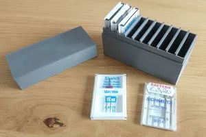 Needle box (big) for overlock/sewing machine needles
