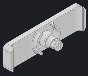 Wall-Mount Tool Organizer Stop