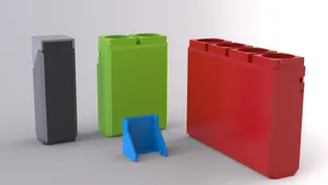 18650 battery case box container