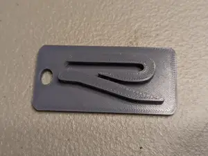 Volkswagen (VW) Golf R Keychain (2022+)