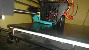 ANYCUBIC i3 mega ultrabase 5015 blower (turbo) fan cooling original hotend (e3d v5, can be used for E3D V6)