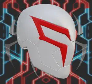 Spider-Man 2099 Inspired Helmet