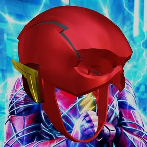 JL Flash Inspired Helmet