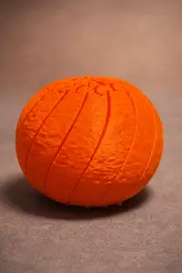 Expandable Fidget Orange – Articulated Orange Stress Toy