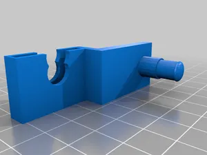 Snap on Ender 3 Stock Filament guide bearing - fixed leaning