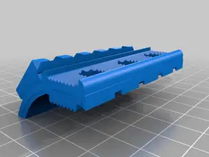 M733 CAR15 Handguard Picatinny Rail - 45 degrees