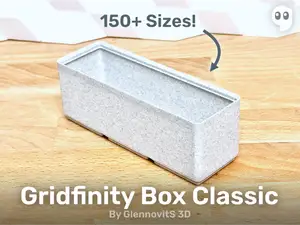 Gridfinity Box Classic - Organizer boxes for desktop or drawer