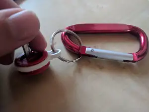 Keychain for Westfalia detachable towbar key