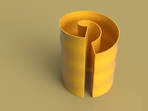 Twist Pen Cup with 5 subdivisions