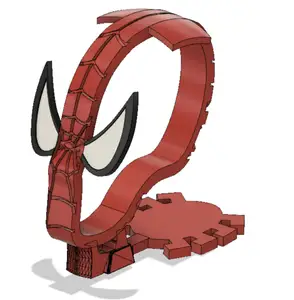 Spiderman Headphone Stand with 3 Bases