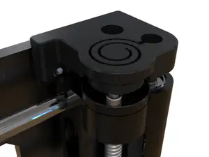 Anti-Wobble Z axis bracket with Floating Driveshaft Bearing