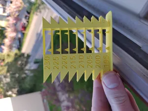 Temperature tower 195-230