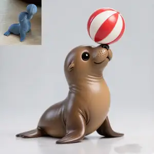 Cute Playing Sea Lion