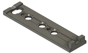 Titus Push-to-Open Latch Mount (Spare Part)