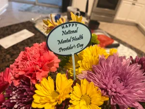 Flower Bouquet or Centerpiece Sign or Tag