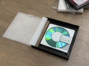 Flip album case for Japanese pressed Minidisc (square)