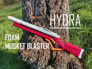 Hydra | Foam Musket blaster with swappable barrels!