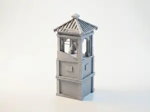 Bell Tower Medieval Architecture 3D Printable