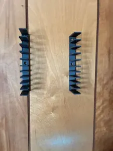 Wall Mounted Xbox 1 and Xbox 360 game holder