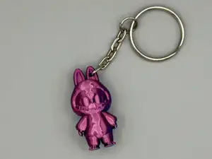 Labubu Keychain Mini Figure – Cute Character Charm