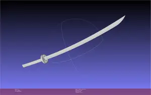 Demon Slayer Tanjiro Katana And Sheath Printable Models