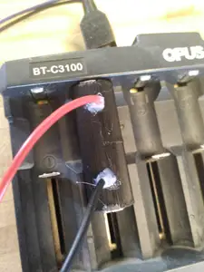 Li-ion Cell Tester Lead Attachment