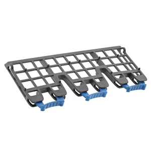 Replacement Electrolux dishwasher wine glass holder (140000450035 compatible). Two-part design: rigid frame and flexible