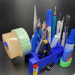 Ultimate Modular Desk Organizer for Makers | Tool Holder + Tape Dispenser